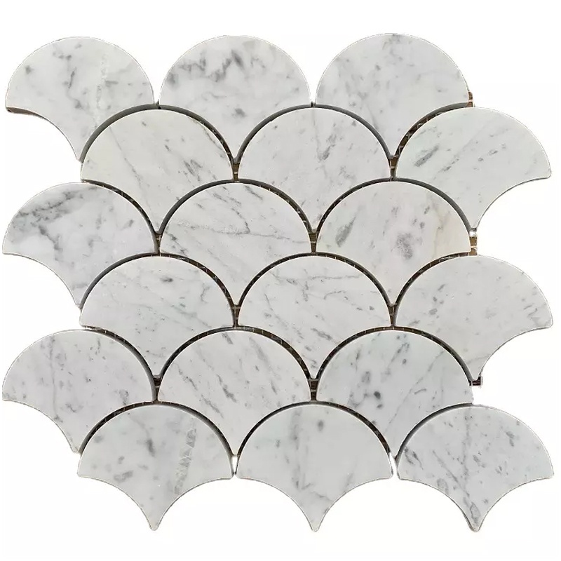 Bianco Carrara Marble Mosaic Tile